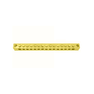 Barre de terre en laiton à 15 voies, modèle SK1353, pour panneaux électriques industriels et systèmes de mise à la terre fiables - Product Image 4