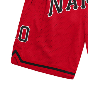 Customized Sublimation Shorts for Men Sports Team Shorts Club Name Shorts Training Shorts <b>Custom</b> Logo Shorts Manufacturer - Product Image 2