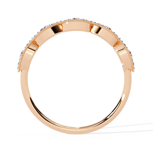 Anillos de Boda Sueltos de Oro de 10K con Diamantes de Laboratorio de Lujo, Corte Brillante, Certificación IGI, Color DEF, Claridad VS, para Mujer y Hombre - Product Image 4