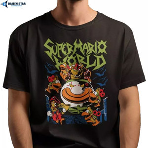 Camisetas de Manga Corta al por Mayor, 100% Algodón/Poliéster, Corte Holgado, Color Liso, Casual, Ecológicas, Transpirables, 180 Gramos - Product Image 4