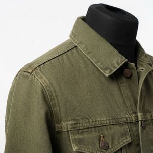 Comfortable Stylish Winter Denim Jacket for Men Streetwear Casual Outerwear Modern Fit Denim Jacket - Product Image 6