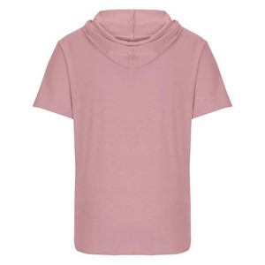 Sudadera con Capucha Morada Sólida de Manga Corta para Hombre, Estilo Casual con Cordón Ajustable - Product Image 6