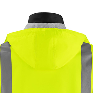 Hi Vis Workwear Men Reflective Winter <b>Working</b> Jacket High Visibility <b>Waterproof</b> Polyester Softshell <b>Working</b> Jacket - Product Image 3