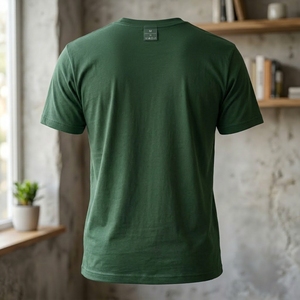 T-shirt unisexe personnalisé en coton 100% du fabricant, respirant, à séchage rapide, manches courtes, multi-tailles pour hommes et femmes, nouveau modèle - Product Image 2