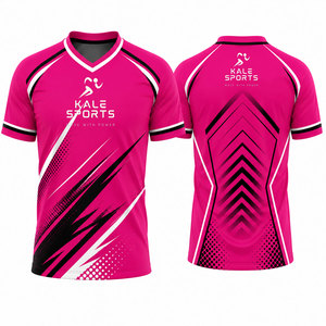 Camiseta de Fútbol de Manga Corta Unisex de Alta Calidad, 100% Poliéster, Transpirable, Duradera, Ecológica, Cuello en V, Totalmente Personalizable - Product Image 2
