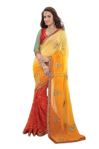 Les stylistes portent des vêtements de mariée lourds saree ou des vêtements normaux sarees et lehenga pour cette saison de mariage - Product Image 2