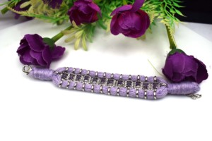 Handmade 18K Gold Plated Diamond Trendy Bracelet for Wedding & Engagement Daily Wear & <b>Gifting</b> - Product Image 3