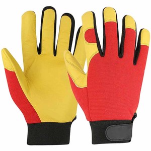 Guantes de Mecánico de Piel de Cabra de Primera Calidad, Resistentes al Calor, de Seguridad Industrial, Protección Personal, Duraderos - Product Image 2