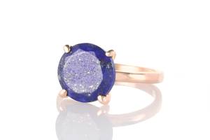 New Wholesale 100% Pure Solid 925 Sterling Silver Natural Blue <b>Lapis</b> <b>Lazuli</b> Gemstone <b>Ring</b> Fine Jewelry For Party Wedding & Wear - Product Image 5
