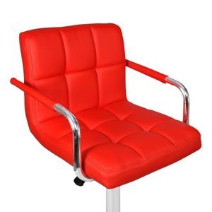 Set di 2 sgabelli da bar rossi - Product Image 6