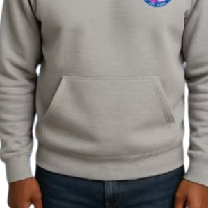 Sweat à capuche graphique gris pour homme, décontracté, à manches longues, pull-over, streetwear quotidien, vêtement confortable pour un style de vie actif - Product Image 2