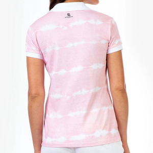 Women Breathable Cotton Polo Shirt Solid Color <b>Short</b> <b>Sleeve</b> Knitted Casual Top <b>Button</b> <b>Up</b> Summer Wear 2026 - Product Image 6