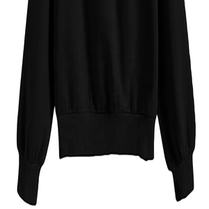 Custom Logo Puff Printed Terry Winter Sweatshirt Polyester/Cotton Zipper-Up Loose Fit University College Casual Style - Product Image 3