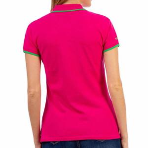 Befine Apparel <b>Ladies</b> Modern Collar Blouse Short Sleeve Stretch Knit <b>Shirt</b> Comfortable Summer Casual Anti-Wrinkle Solid Bulk - Product Image 2