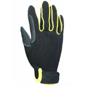 Guantes de Trabajo Industriales de Lana/Poliéster de Larga Duración para Hombre, Guantes de Seguridad para Conducir, Jardinería, Agricultura, Resistentes al Agua, Medios Dedos - Product Image 3