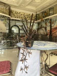 Khang Hung Phat Gold Plated Painted Iron Luxury Bonsai Tree Sculpture <b>Casting</b> Art Home Decoration - Product Image 2