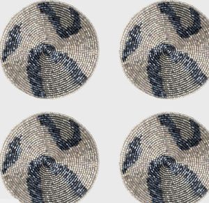 Handmade <b>Beaded</b> Durable Modern Design <b>Coaster</b> Set Cute Fruit Table Decor Drink <b>Coasters</b> Uttar Pradesh KANT K PRIVATE LIMITED - Product Image 3