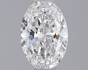Diamante Cultivado en Laboratorio de 0.99 Quilates, Color Blanco E, Corte Oval Brillante, Claridad VVS2, Corte Excelente, para Joyería, Diamante CVD - Product Image 1