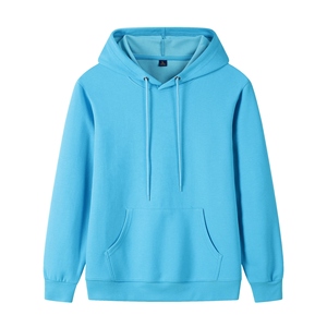 Sudadera con Capucha Negra Unisex, Corte Regular, Algodón French Terry, Informal, Otoñal, con Detalles Frontales en Algodón - Product Image 5