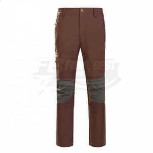 Men's and Women's Casual Lightweight Mid Waist Solid Color Straight Breathable 100% Cotton <b>Trousers</b> - Product Image 4