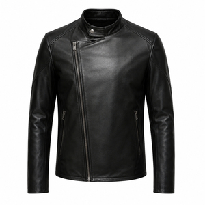 New Style Luxury Handmade <b>Leather</b> <b>Jacket</b> for <b>Men</b> Premium <b>Genuine</b> <b>Leather</b> Outerwear Stylish Comfortable Winter Essential <b>Leather</b> - Product Image 1