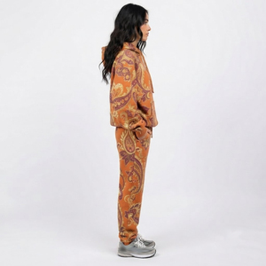 Conjunto Deportivo de Sudadera con Capucha y Pantalones Jogger para Mujer, Sublimado, Manga Larga, Hombros Caídos, Estilo Casual, Ropa de Invierno - Product Image 3