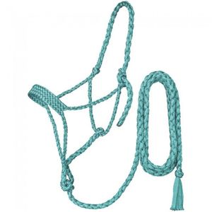 Sangle de Selle Western, Laisse Tressée pour Cheval, Corde de Tête Tressée pour Cheval, Équipement Équestre Western, Collier de Tête pour Selle Western - Product Image 4