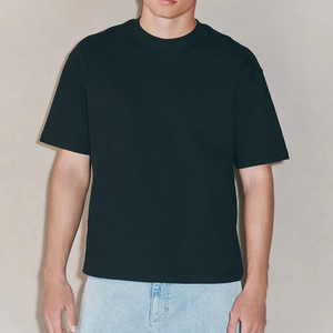 Camiseta Oversize de Color Liso Estilo Urbano para Hombre, Hecha a Medida, de Uso Casual, Corte Holgado y Recortado - Product Image 1