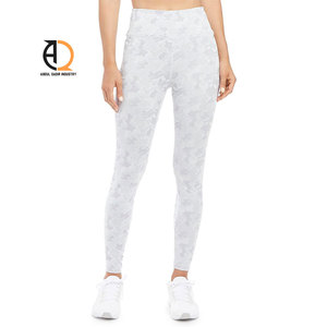 States Plus Size Cross Waist High Waist Casual Sexy Patchwork Cross Pocket Yoga Fitness Leggings - Product Image 1