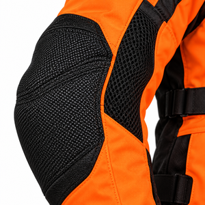 Blouson de moto haute visibilité réfléchissant, vêtements de moto, fournisseur OEM, vente en gros, logo personnalisé disponible, vêtements pour motards - Product Image 4