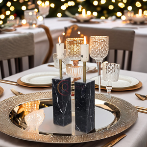 Vela de piedra cuadrada para relajar la meditación de Pascua invitando con cada parpadeo brindando belleza cálida al Día Mundial de San Valentín - Product Image 1