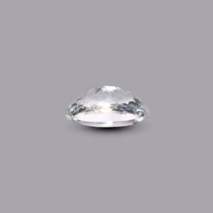 Sky Blue Oval Cabochon Aquamarine-5.8 Carat AA Quality Loose Gemstone - Product Image 3