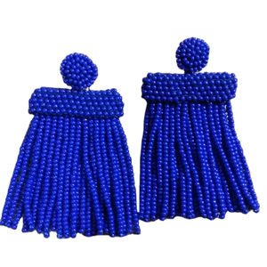 Vente en gros de magnifiques bijoux tressés à franges, de la meilleure qualité, perlés, faits à la main, tendance, pour mariage, au meilleur prix, en provenance d'Inde. - Product Image 1