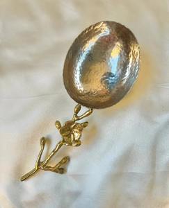 Bol décoratif en métal argenté en forme de branche d'arbre, idéal pour la mise en scène de tables de luxe et la décoration artistique de la maison, vente en gros depuis l'Inde - Product Image 1