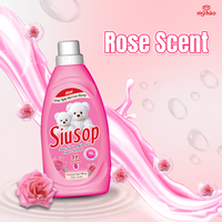 Adoucissant textile liquide Siusop Million Flower Fragrance, parfum de luxe, écologique, jetable, parfum longue durée, adoucissant