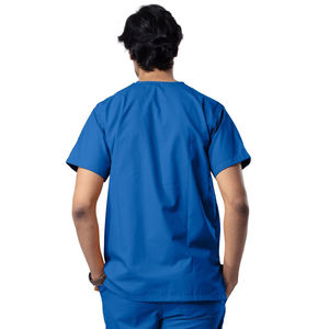 OEM Manufacturer <b>Men</b> Performance Scrub Undershirt Moisture Wicking Medical <b>Base</b> <b>Layer</b> Shirt Doctor Nurse Hospital Uniform Shirt - Product Image 5
