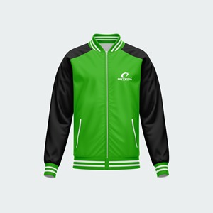 Chaqueta de invierno para hombre, cálida, de lana/poliéster, estilo universitario, acolchada, con cierre de cremallera, estilo americano clásico, de alta gama - Product Image 5