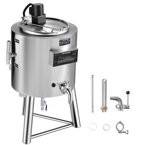 Pastorizzatore Professionale per Latte da 30L, Grado Commerciale, in Acciaio Inox 304 per Pastorizzare Latte, Uova e Succhi - Product Image 1