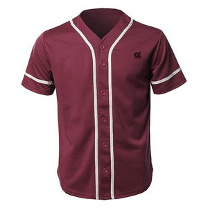 Camiseta de Béisbol Blanca Personalizada 2025 para Hombre, Uniforme de Equipo con Botones, Logotipo Bordado, Venta al Por Mayor - Product Image 6