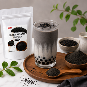 KEI FU Polvo de Sésamo Negro 100g para té de burbujas o repostería - Product Image 5