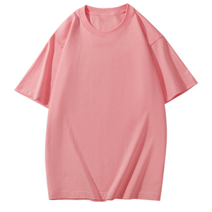 T-shirt décontracté uni à col rond et manches courtes pour homme – Vente en gros - Product Image 2