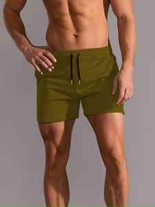Meilleurs shorts personnalisables pour hommes, nouvelle collection Hip Hop, respirants, décontractés, pour la gym, la plage, sous-vêtements, motif uni, logo personnalisé - Product Image 2
