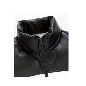 Hot Selling Men's High Quality Winter Bubble Puffer Down Jacket Regular Lightweight Leather with Fur Decoration Outdoor Warmth - Product Image 3