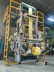 HDPE LDPE Blown Film Production Line 40-80kg/h <b>Plastic</b> Film Blowing Machine Single Screw <b>Extruder</b> with Auto Winder 1 Year - Product Image 4