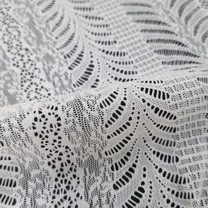 Encaje Elástico Abstracto de 24 cm, Encaje Elástico Ancho de Nailon y Spandex, Encaje de Punto para Lencería y Bandas de Sujetador - Product Image 3