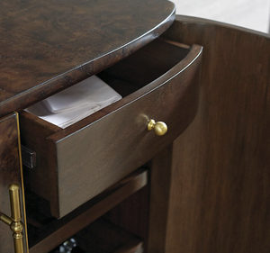 ตู้บาร์ไม้มะฮอกกานี FasanoSolid สำหรับเก็บไวน์ จัดแสดงแก้ว เก็บเหล้า ติดผนัง เหมาะสำหรับห้องนอน ห้องเก็บของ สไตล์ร่วมสมัย - Product Image 5