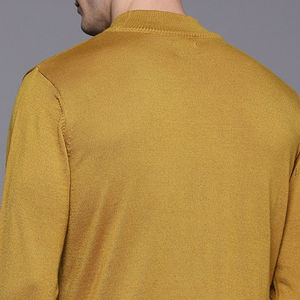 T-shirt Homme Oversize à Col Montant 100% Coton Léger Respirant Écologique pour la Saison Automne-Hiver - Product Image 3