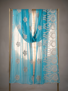 Écharpe Châle Légère et Respirante pour Femme, Motif Floral Paisley Brodé avec Strass, Vente en Gros, Personnalisation OEM ODM - Product Image 3