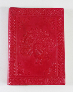 สมุดสเก็ตช์บุ๊คปกหนังวินเทจลายปั๊มนูน ทำมือจากกระดาษรีไซเคิล ผลิตโดย Camelon Exports เหมาะสำหรับใช้เป็นสมุดโน้ตส่งเสริมการขาย - Product Image 1