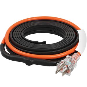 Cavo Riscaldante Autoriscaldante da 15FT 5W/FT per Tubi, con Protezione Antigelo Integrata, Nastro Riscaldante per Tubazioni dell'Acqua - Product Image 3